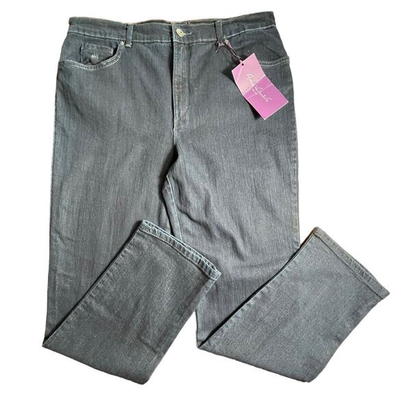 Gloria Vanderbilt Amanda Jeans Womens‎ Size 14 Classic Tapered Leg NWT - Picture 1 of 9